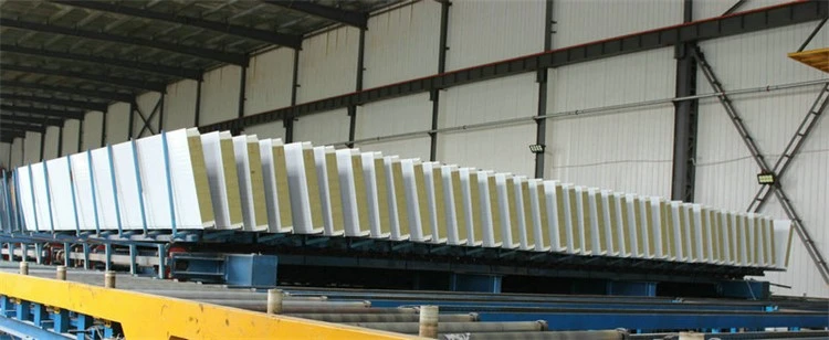 rock wool sandwich panels pu sealing side